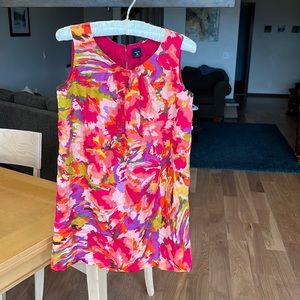 Gap kids sz 12 pink floral dress